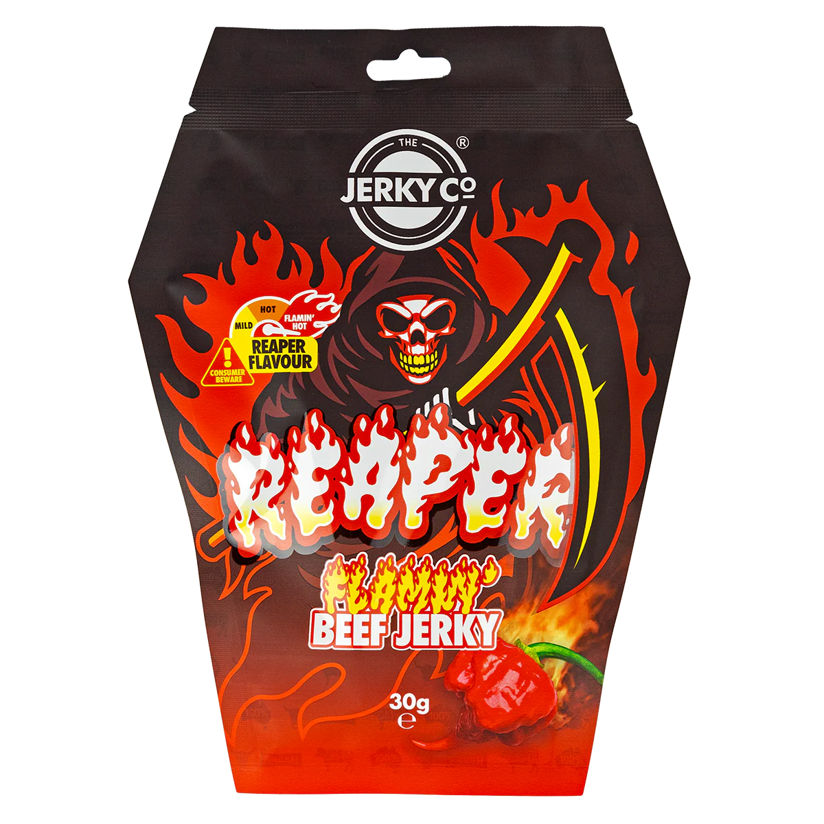Reaper Flamin' Hot Beef Jerky - Image 5